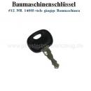 #12 Baumaschinenschlüssel NR. 14603 für Minibagger, Radlader, Baumaschinen